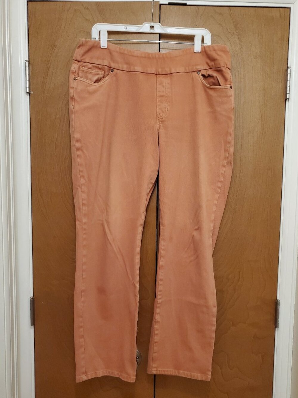 Coldwater Creek Peach Colored Jeans Size 16